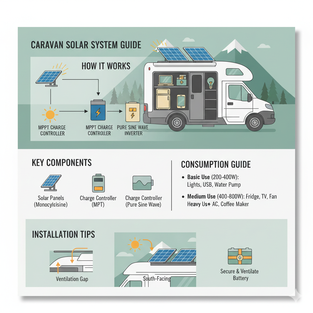 Karavan ve Kamp İçin Güneş Enerjisi Rehberi